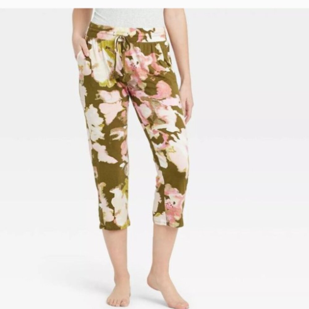 New STARS ABOVE Floral Pajama pants Pajamas PJ’s Lounge XS